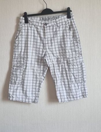 Short à carreaux