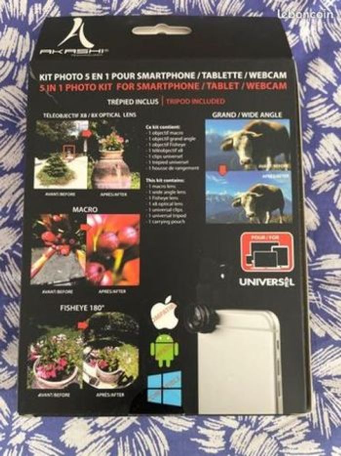 Kit photo 5 en 1 pour smartphone - photo numéro 3