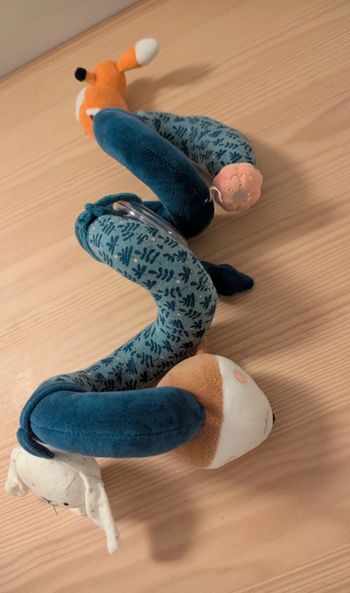 Spirale d'activités peluche forêt enchantée vertbaudet