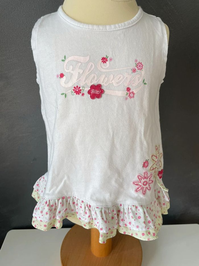 Tunique manche courte bebe