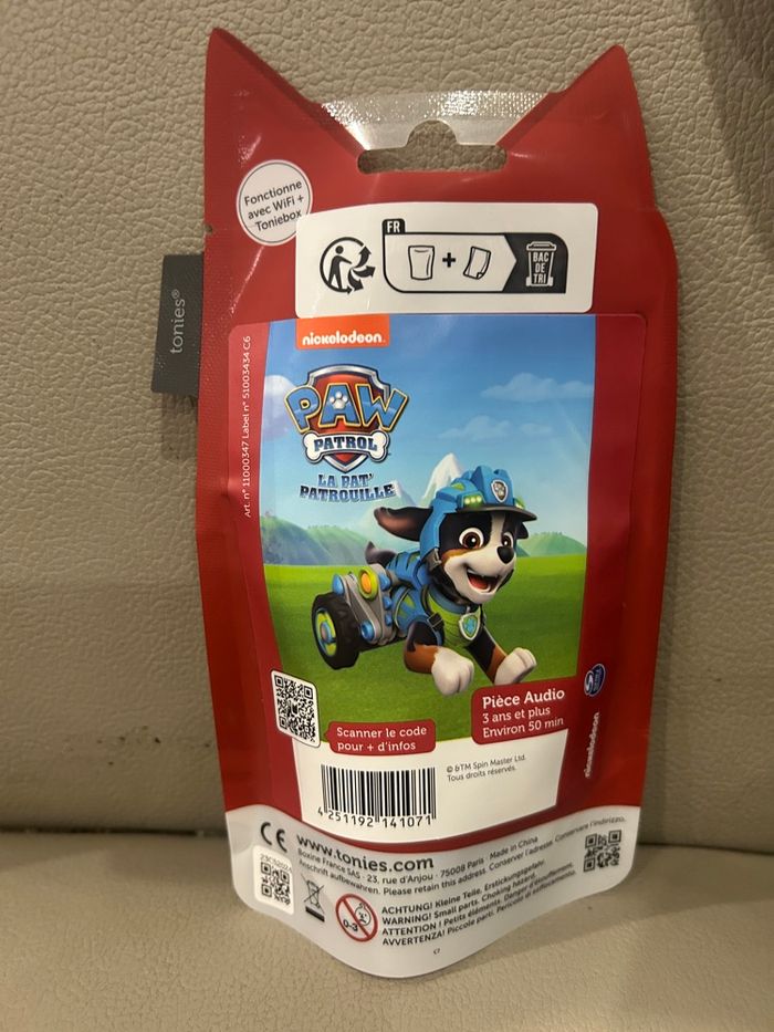 Figurine tonies neuf pat patrouille pour toniebox - photo numéro 2