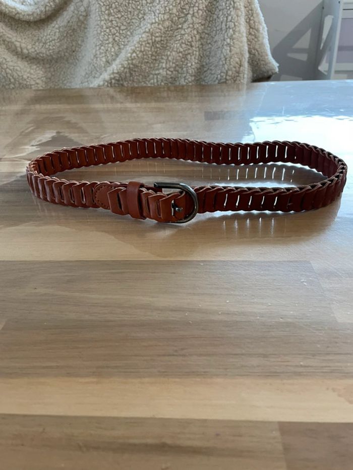 Ceinture longueur total 80 cm bonobo style rétro - photo numéro 2