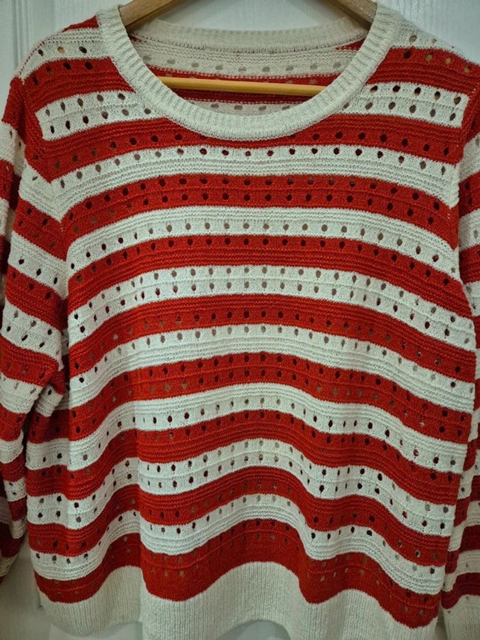 Pull rayures Taille 42 neuf - photo numéro 2