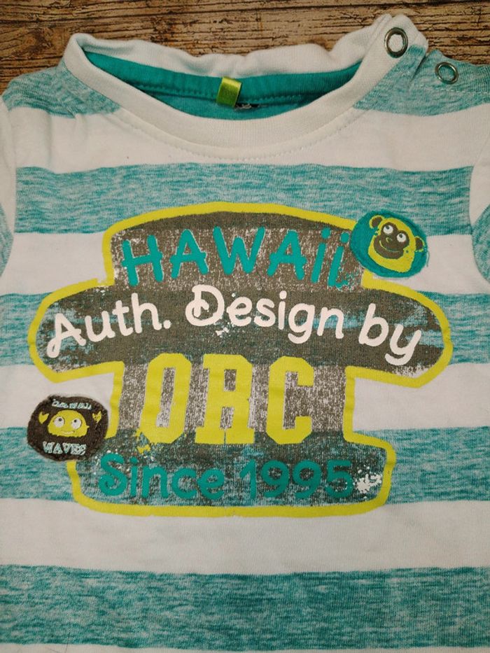 Joli t-shirt garçon été 6 mois 68 cm - photo numéro 2