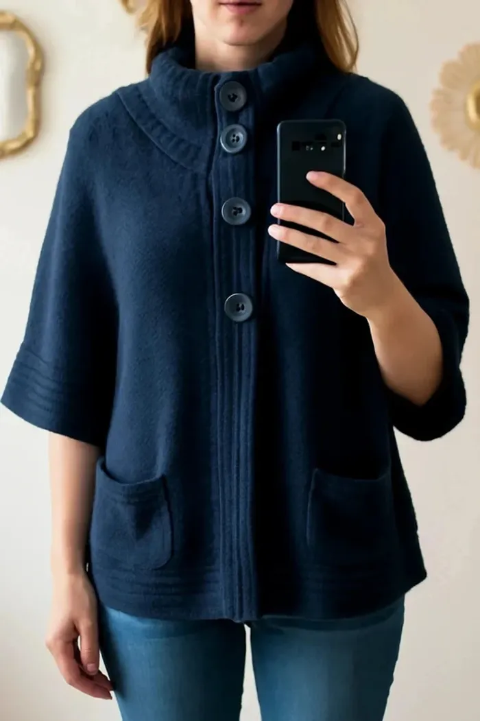 Veste style cape - Taille L