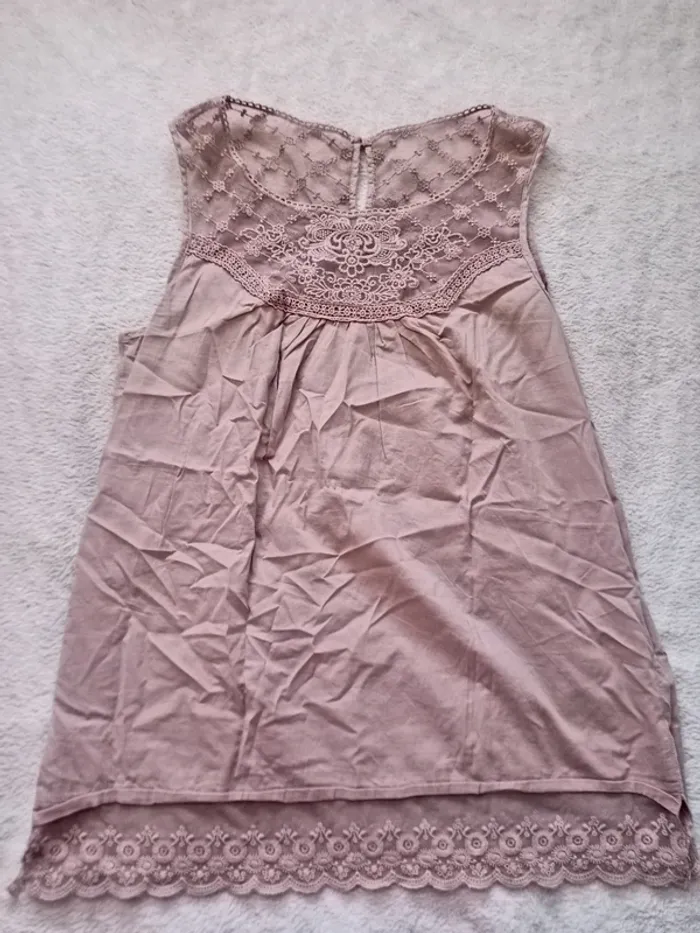 Débardeur dentelle femme s300