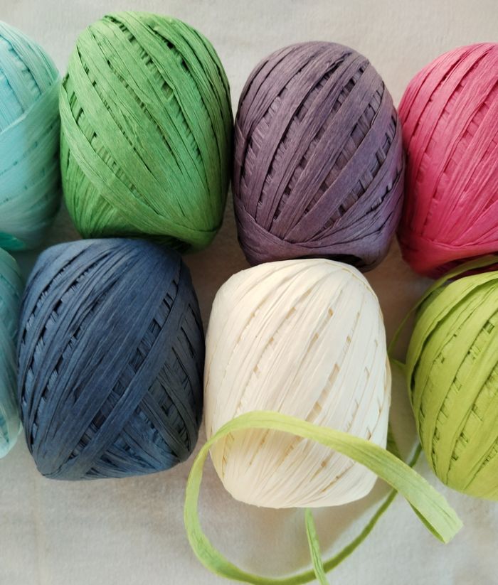 Raphia Paper Loisirs créatifs Crochet multicolore - photo numéro 6