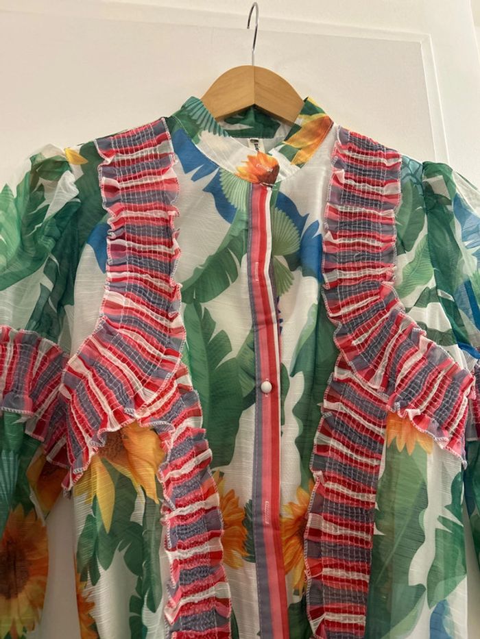 Robe longue multi color Jardin Vu T XL - photo numéro 3