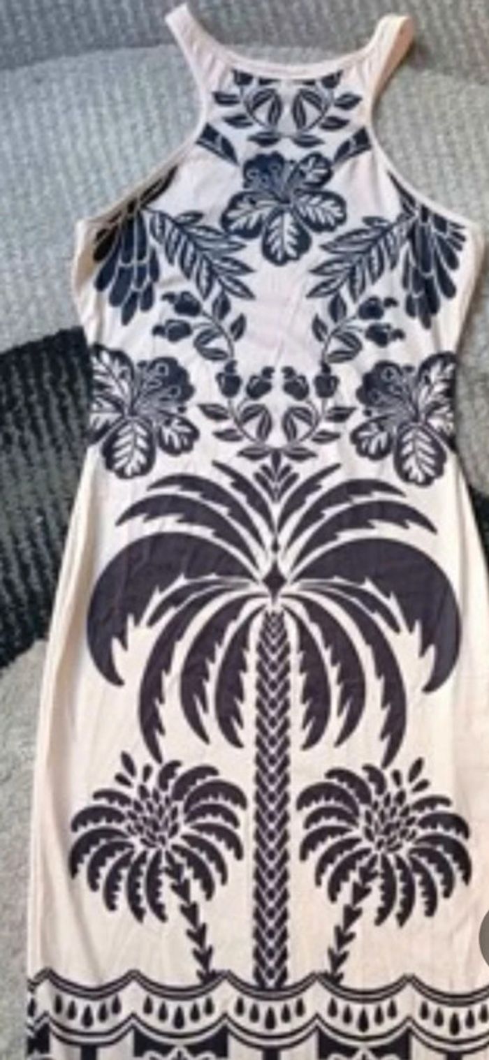 Robe fendue imprimé floral shein neuve - photo numéro 3