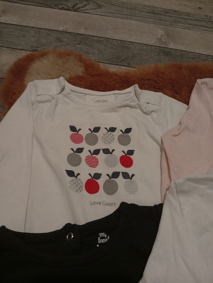 Lot de 6 pulls 6 mois fille - photo numéro 3