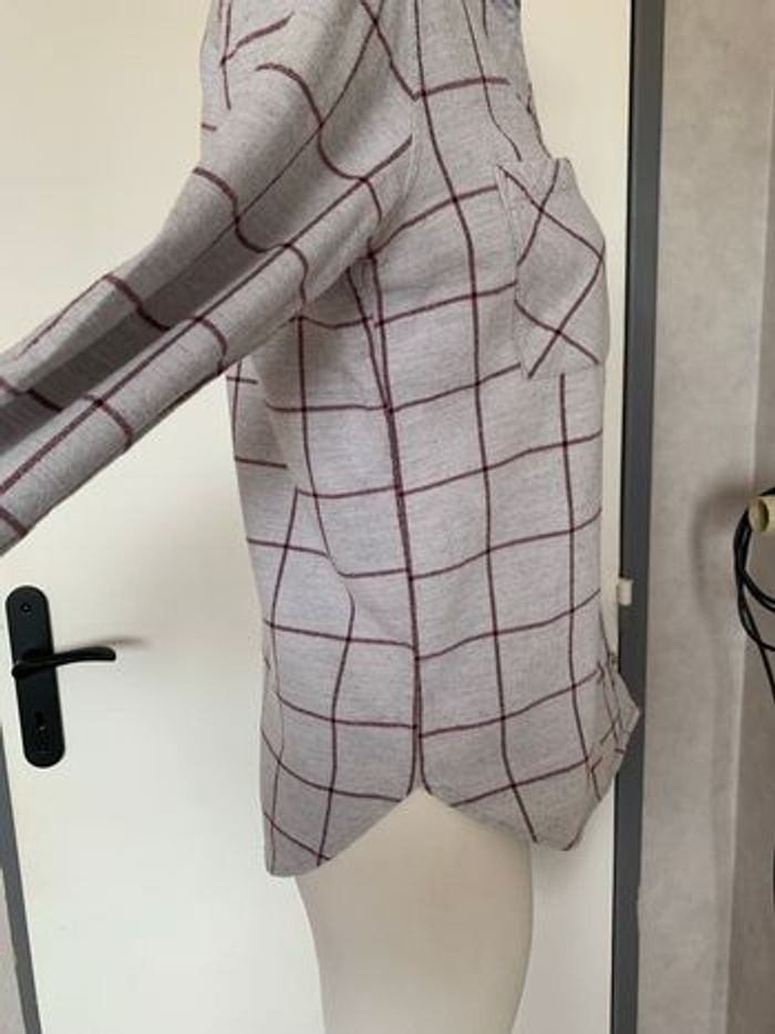 Chemise grise à carreaux - photo numéro 9