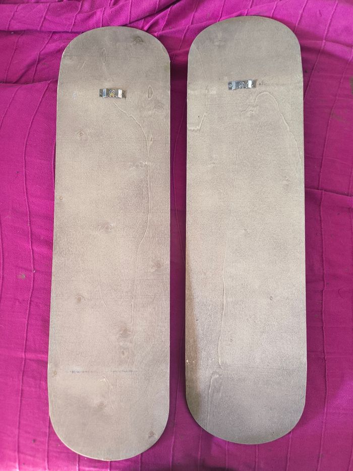 Planche bois style skate déco - photo numéro 2
