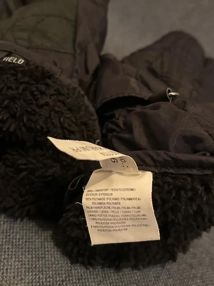 Gants Ski Snow Cuir Noir T7 - photo numéro 19