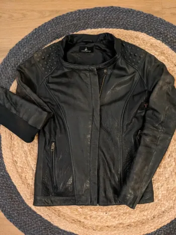Veste en cuir d agneau i.code