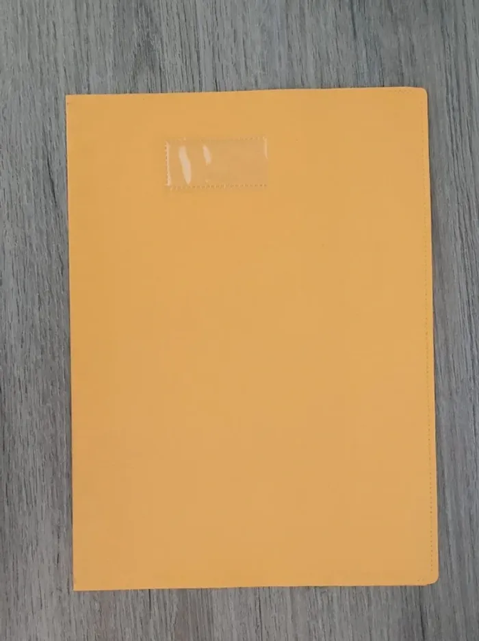 Lot 4 protège-cahier bleu violet jaune rouge - A4 - photo numéro 11