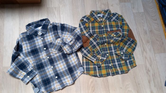 Lot de 2 chemises