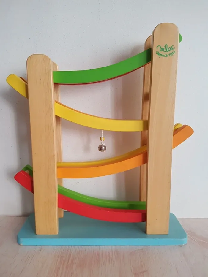 Toboggan cascade de voitures en bois Vilac - photo numéro 14