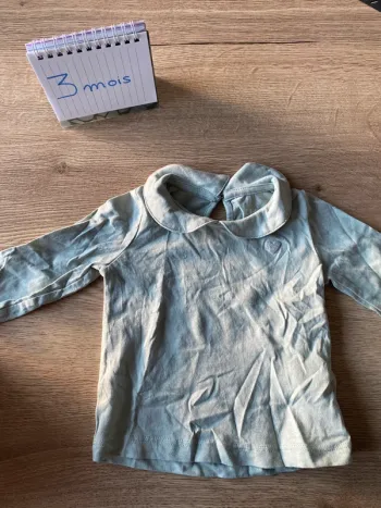 T-shirt manches longues - 3 mois