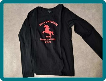 tee shirt fille manches longues 12 ans