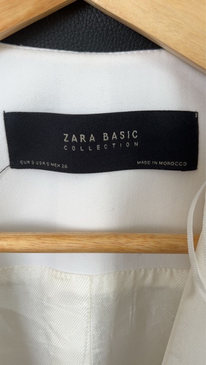 Blazer Zara blanc - photo numéro 3