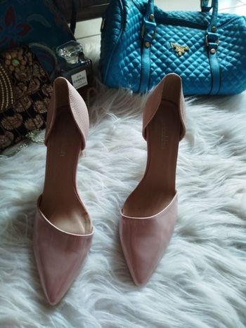 Escarpins vernis arrière écaille MANOUKIAN