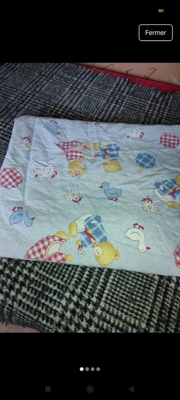 Drap lit bébé dr1