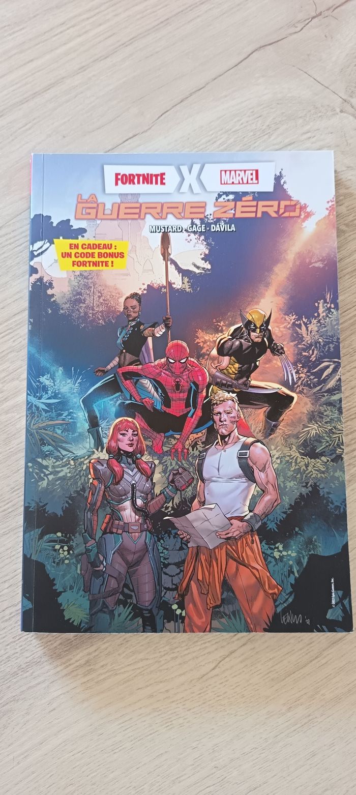 BD FortniteXMarvel "La guerre zéro"