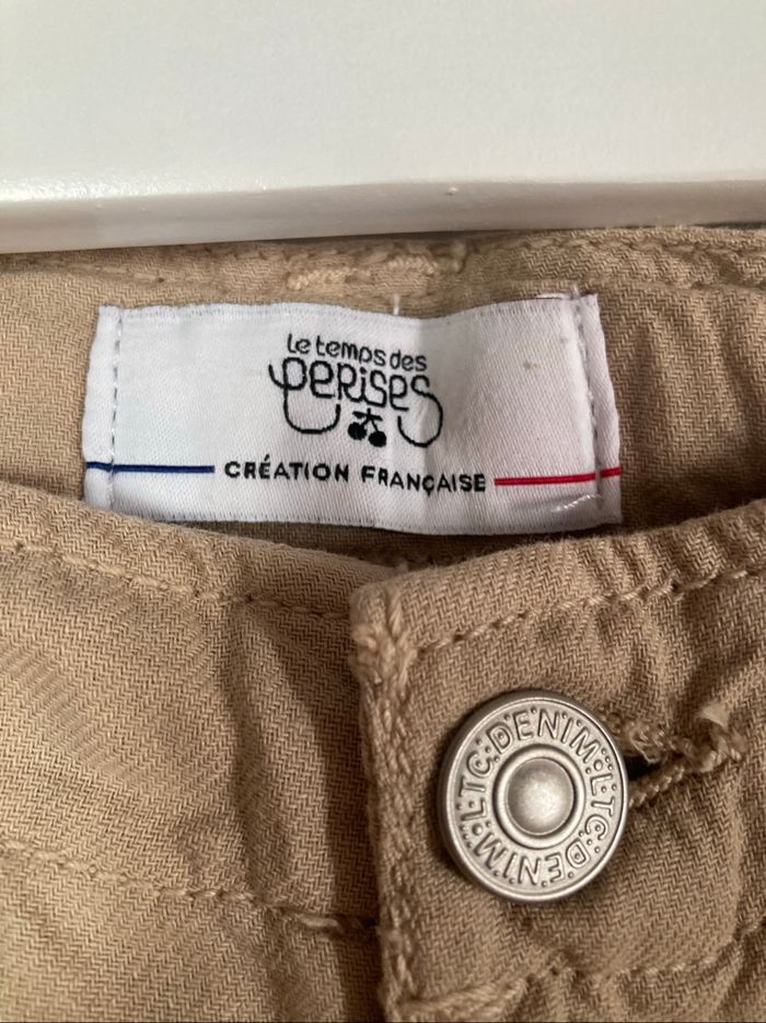 Le Temps des  Cerises pantalon beige 12 ans - photo numéro 3