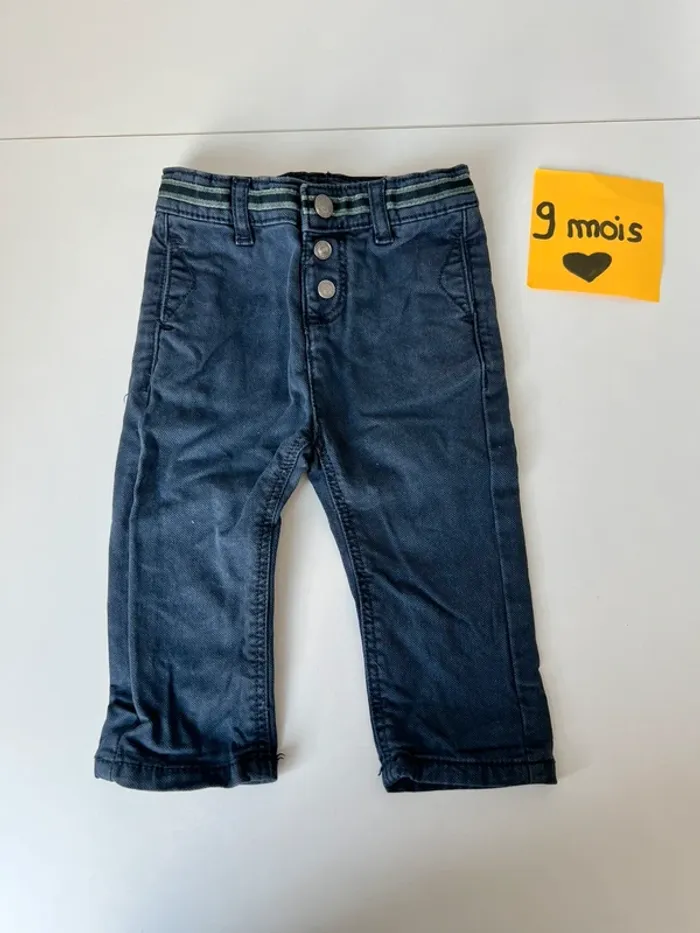 Pantalon 9 mois tape à l’œil