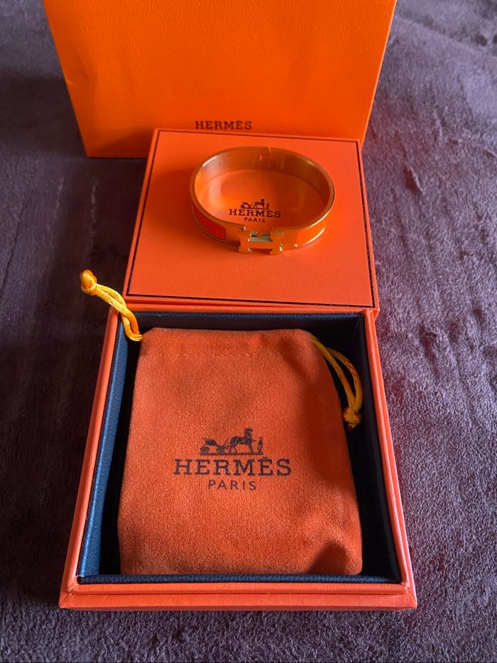 Bracelet clic h Hermès - photo numéro 9