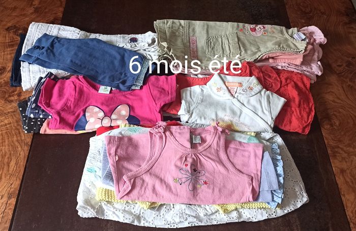 Vêtements bébé fille 6 mois été robes et ensembles