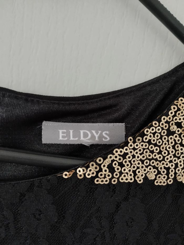 Jolie robe noire/ doré - photo numéro 2