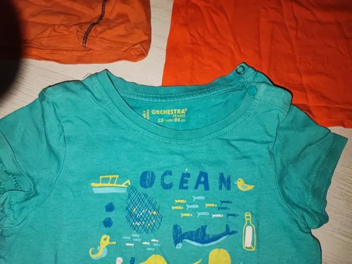 Lot de t-shirts 24 mois - photo numéro 3