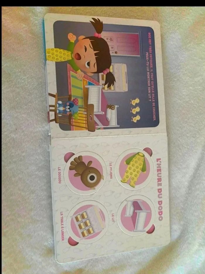 Livre “Mon Imagier Puzzle - La Journée de Bébé” (Comme Neuf) - photo numéro 6
