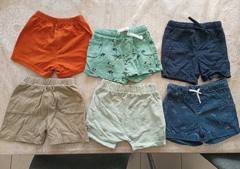 Lot de 6 shorts