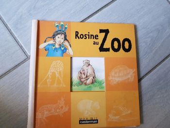 Livre rosine au zoo en excellent état
