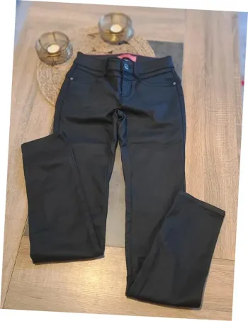 Pantalon simili cuir taille S
