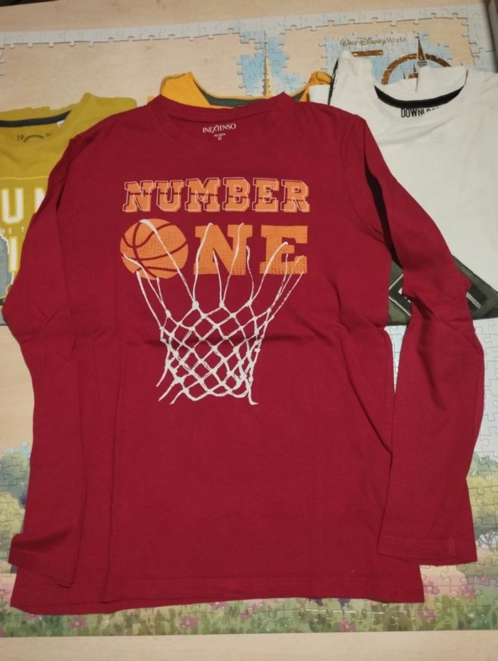 Lot de 8 t-shirt manches longues - photo numéro 10