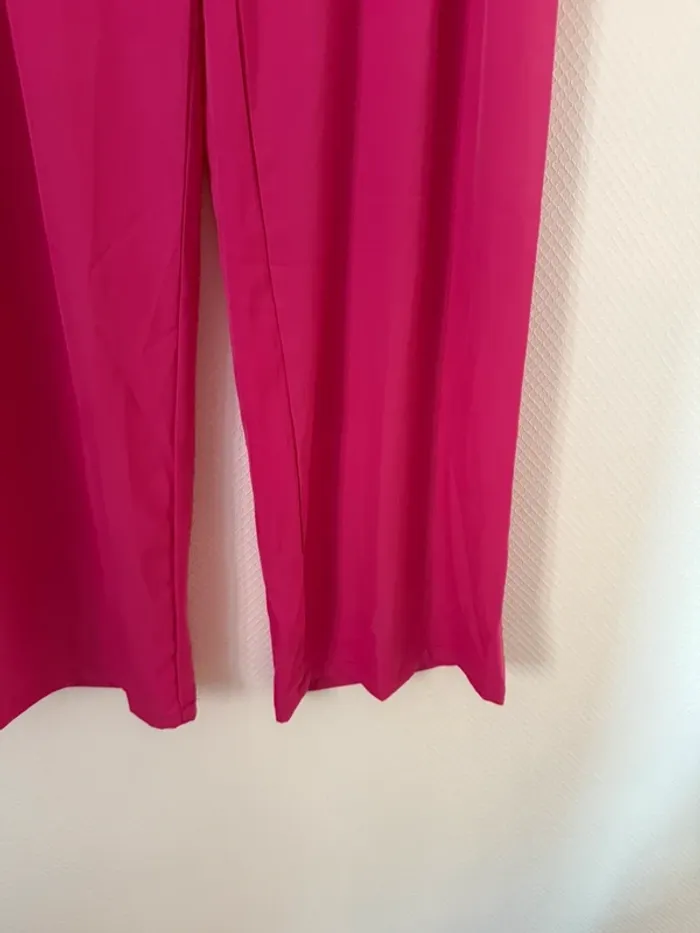 Pantalon droit neuf rose nasty gal taille 34 - photo numéro 6
