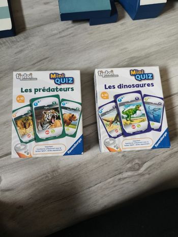 Jeux tiptoi quiz lots de 2