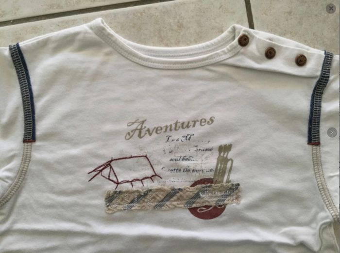 T-shirt, sweat-shirt (berlingot) 2 ans - photo numéro 2