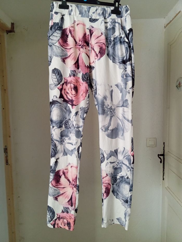 Pantalon fluide fleuriinde - photo numéro 2