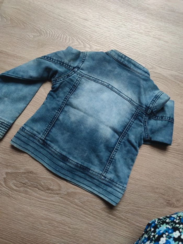 Veste en jeans fille 4 ans - photo numéro 4