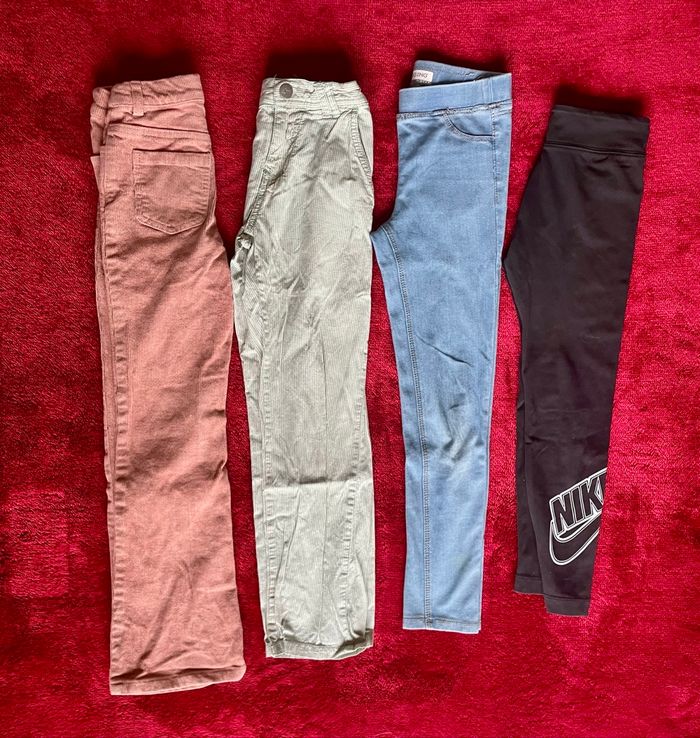 Lot pantalons 8 ans