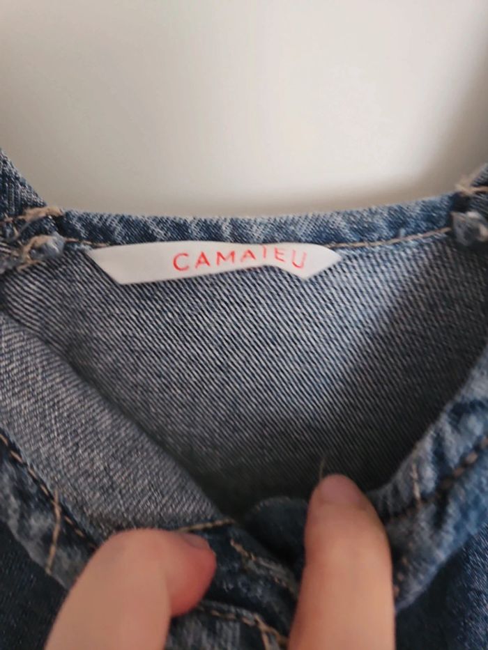 Robe en jean 40 Camaieu - photo numéro 2