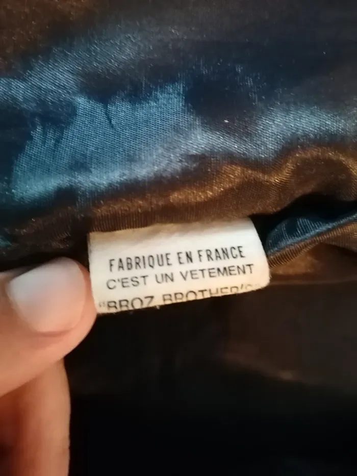 Veste cuir vintage broz brother's XXL - photo numéro 7