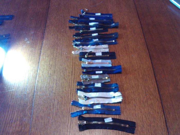 Lot fermetures éclaires - photo numéro 3