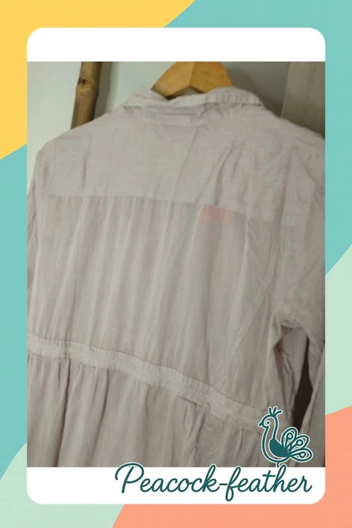 Tunique robe stradivarius rose 40 neuve - photo numéro 10