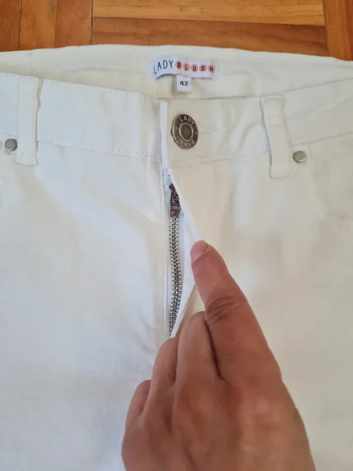 Pantalon femme taille basse Lady Blush T42 - photo numéro 4