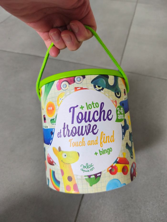 Jeu Touche et trouve + loto de Vilac